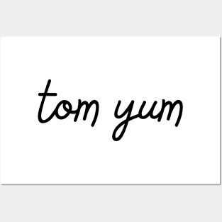 tom yum - black Posters and Art